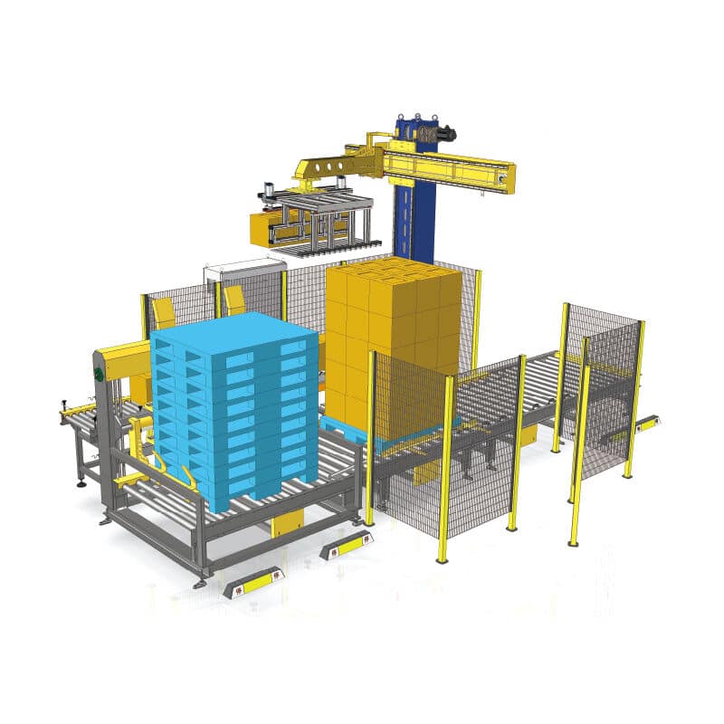 Servo Palletizer Single column