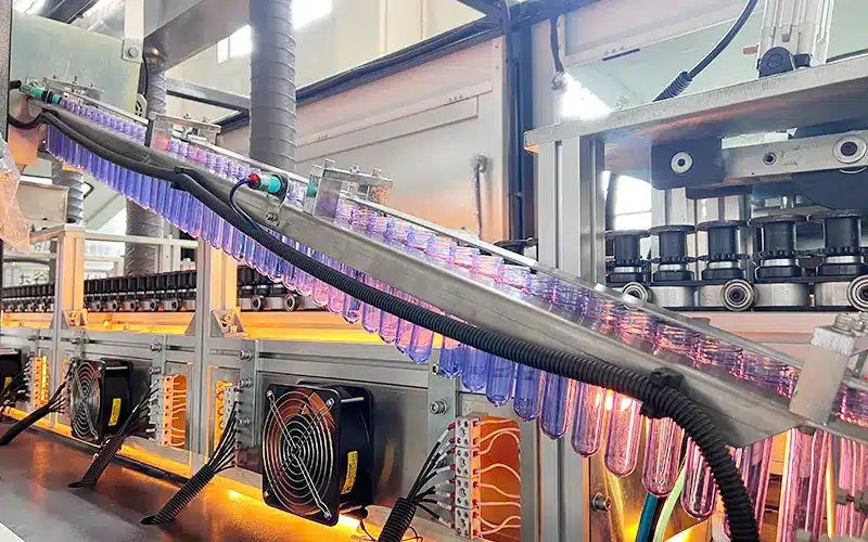 bottle blowing machine-Accurate Positioning