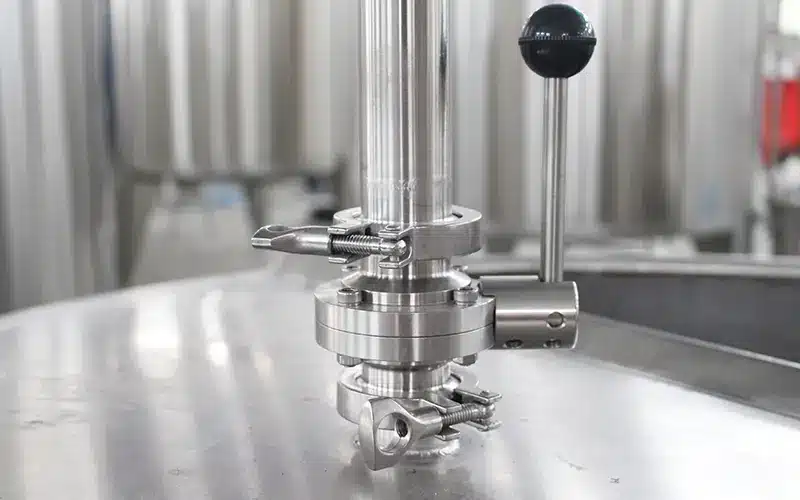 carbonated mixer valve