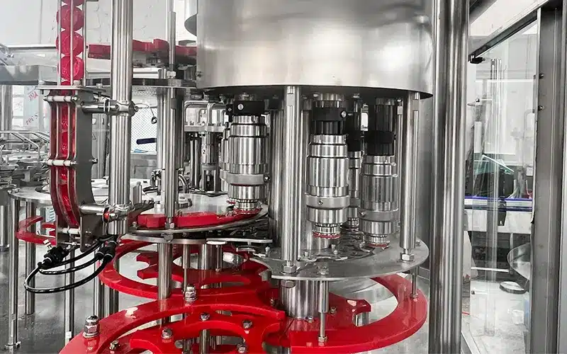 juice filling machine- capping part
