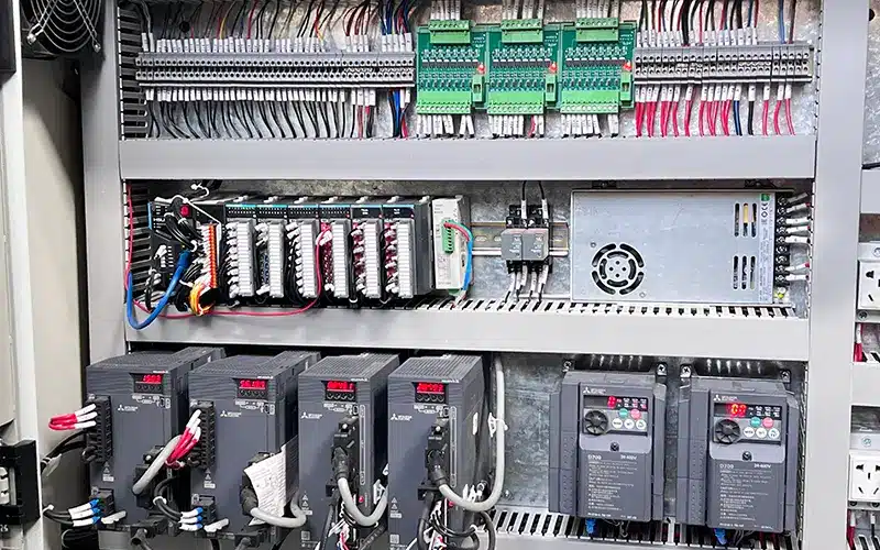 water bottle manufacturing machine PLC system