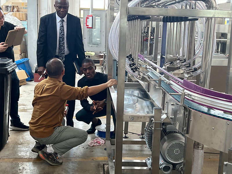 filling machine Inspection