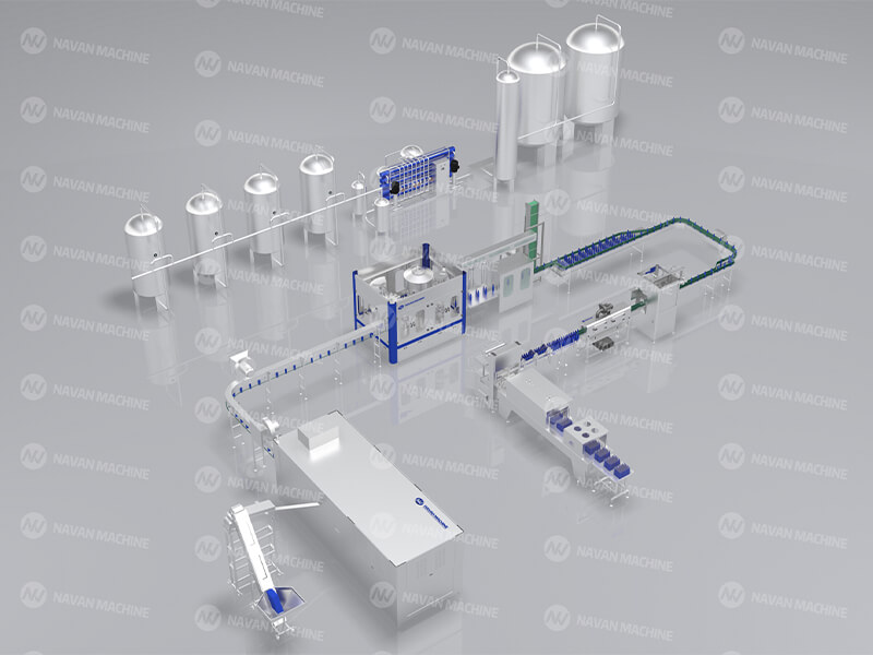 filling machine manufacturer 3D Sketches