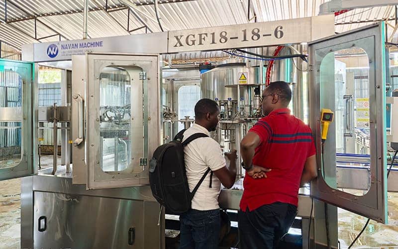 Rwanda Water Filling Machine Project