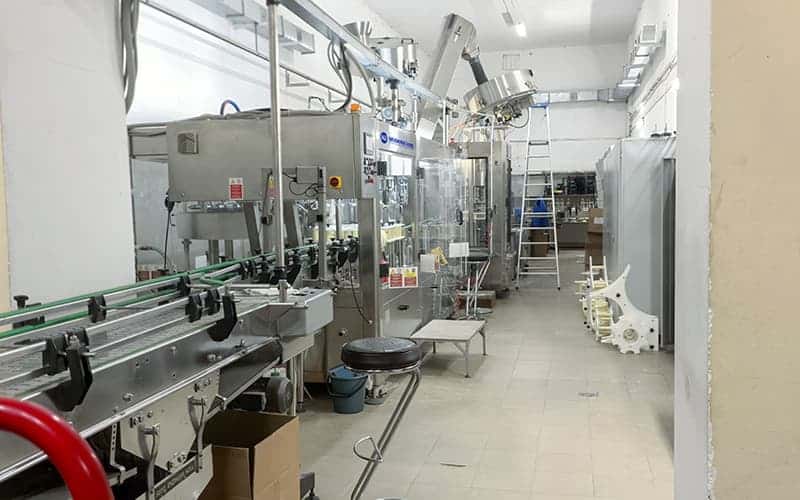 Kenya water filling machine project