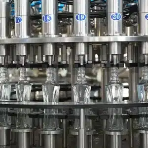 Glass Bottle Liquor Filling Machine