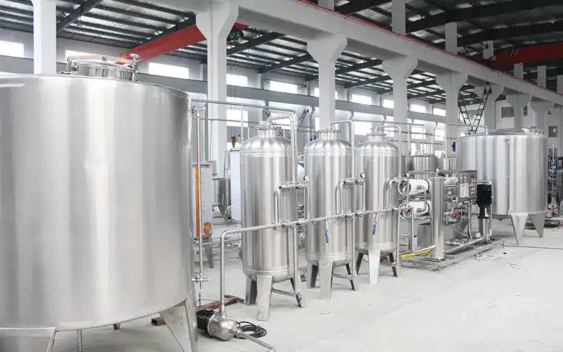 double stage RO water treatment system for water filling line in Kenya