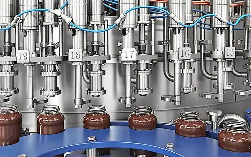 jam sauce honey filling machine