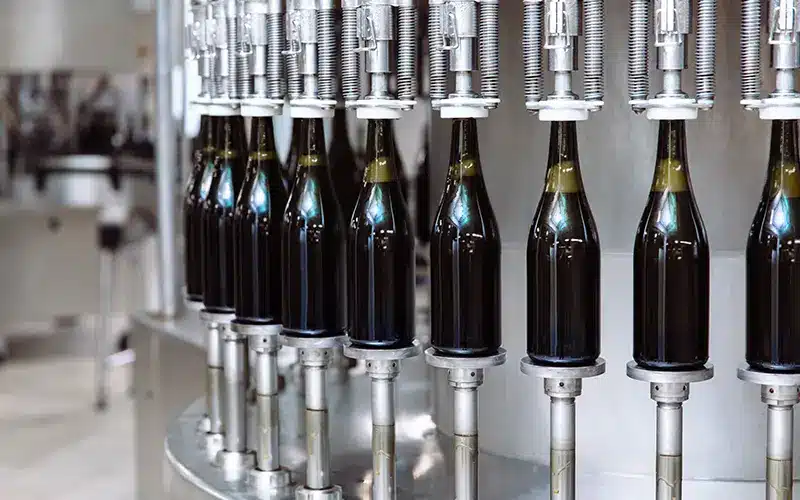 spirits wine filling line