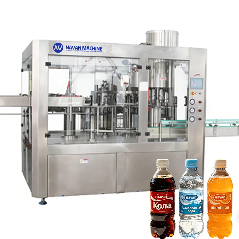 Carbonated beverage filling machine
