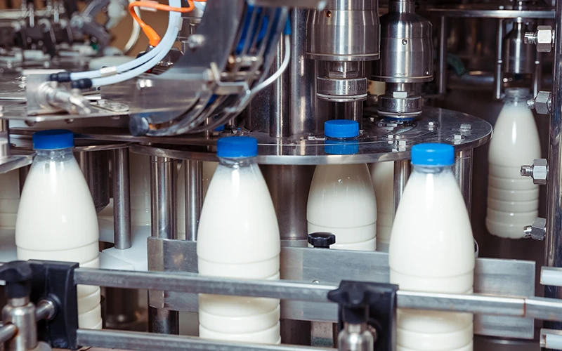 Aseptic Milk Filling Machine-capping part