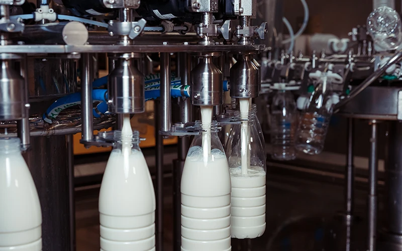 Aseptic Milk Filling Machine-filling part