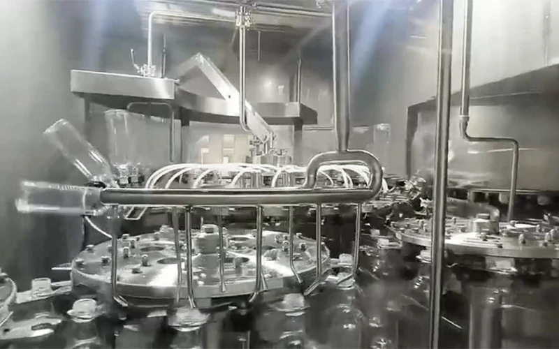 Aseptic Milk Filling Machine-rising part