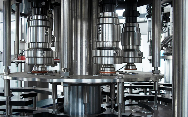 big bottle edible oil filling machine-capping section