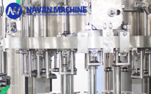 Glass bottle carbonated drink filling machine