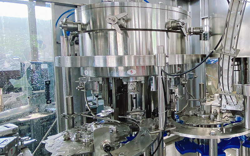 PET bottle soda filling machine